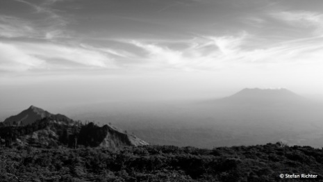 Blick auf den Vulkan Baluran.