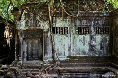 Auch wenn Beng Mealea als Hindutempel erbaut wurde, finden sich auch buddhistische Merkmale.