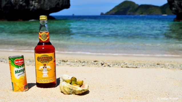 Mango Juice, Rum und Limetten. Captain Jack Sparrow wäre sehr zufrieden.