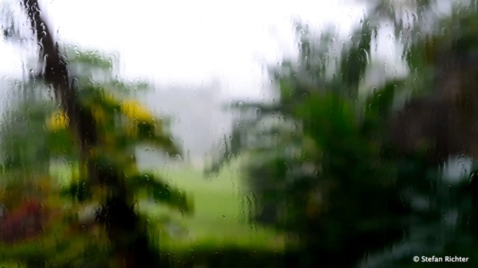Regenzeit auf Bali.